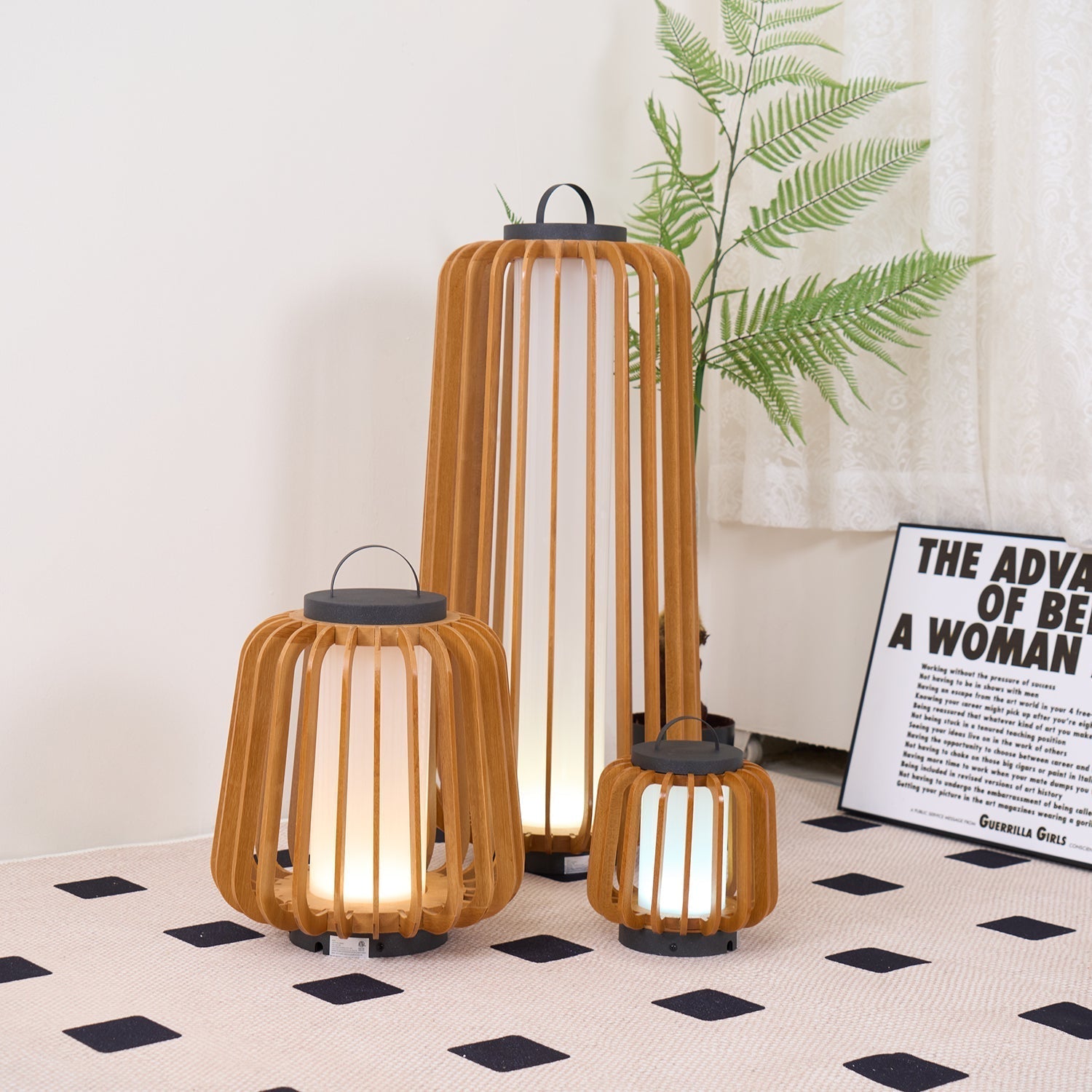 Portable Lantern Rechargeable Outdoor Light - Blowlighting