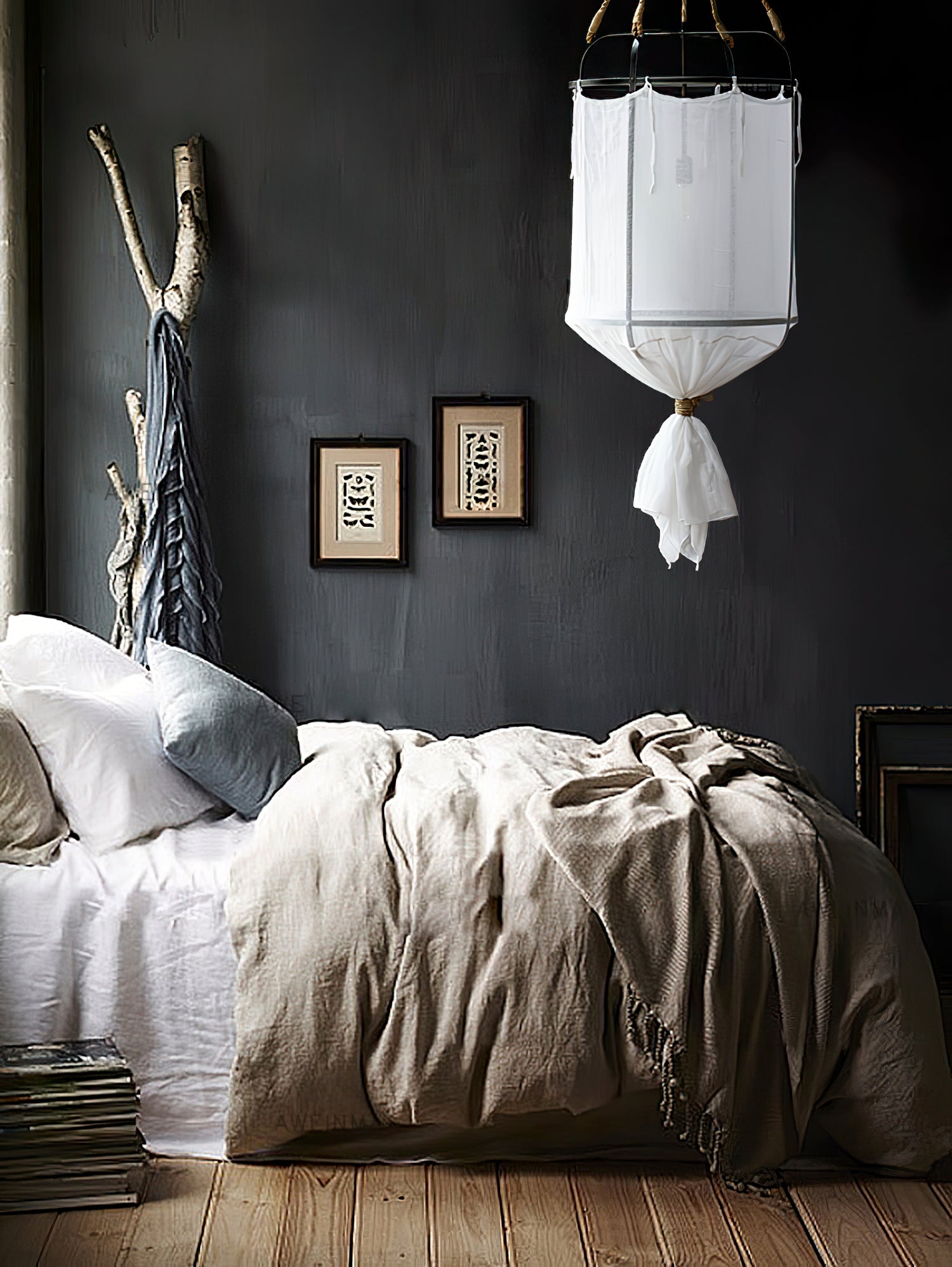 Provence Linen Pendant Light - Blowlighting