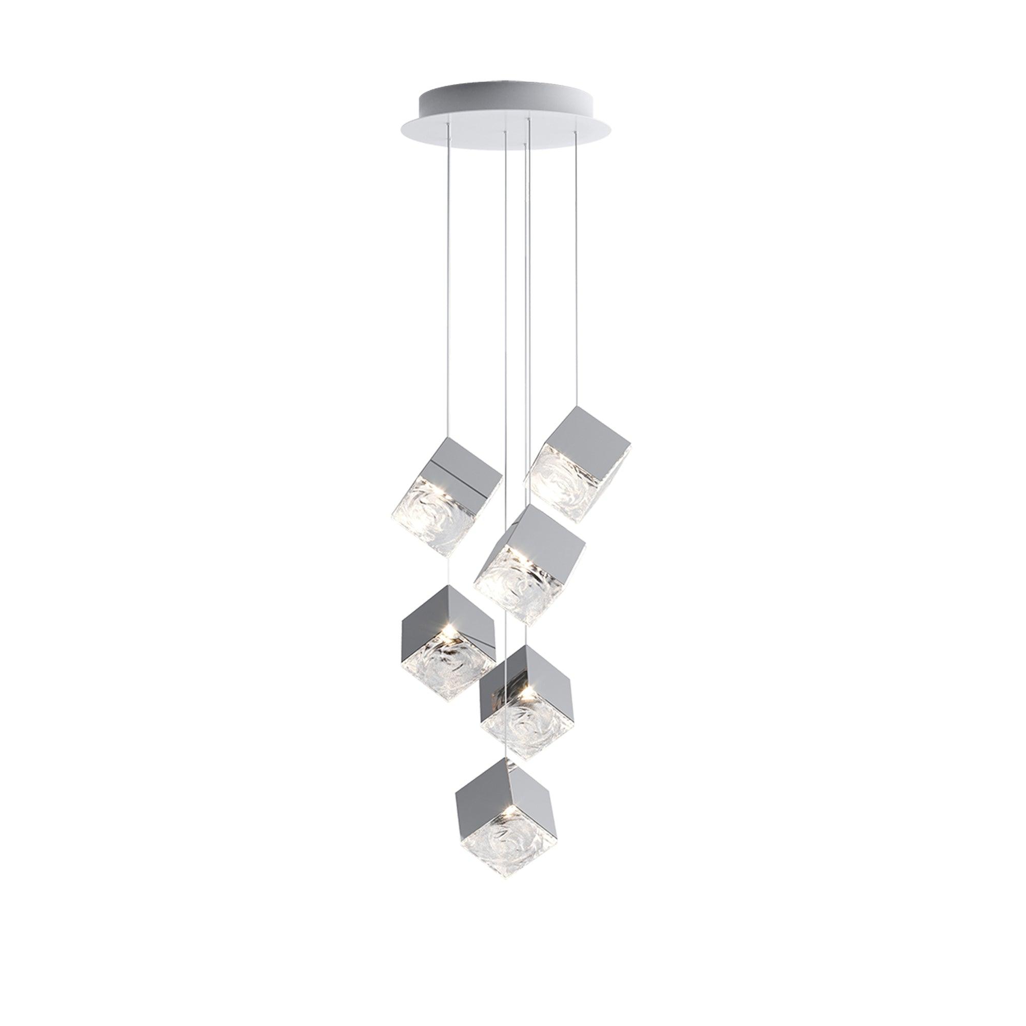 Arco Artistic Geometric Cube Chandelier - Letslighting