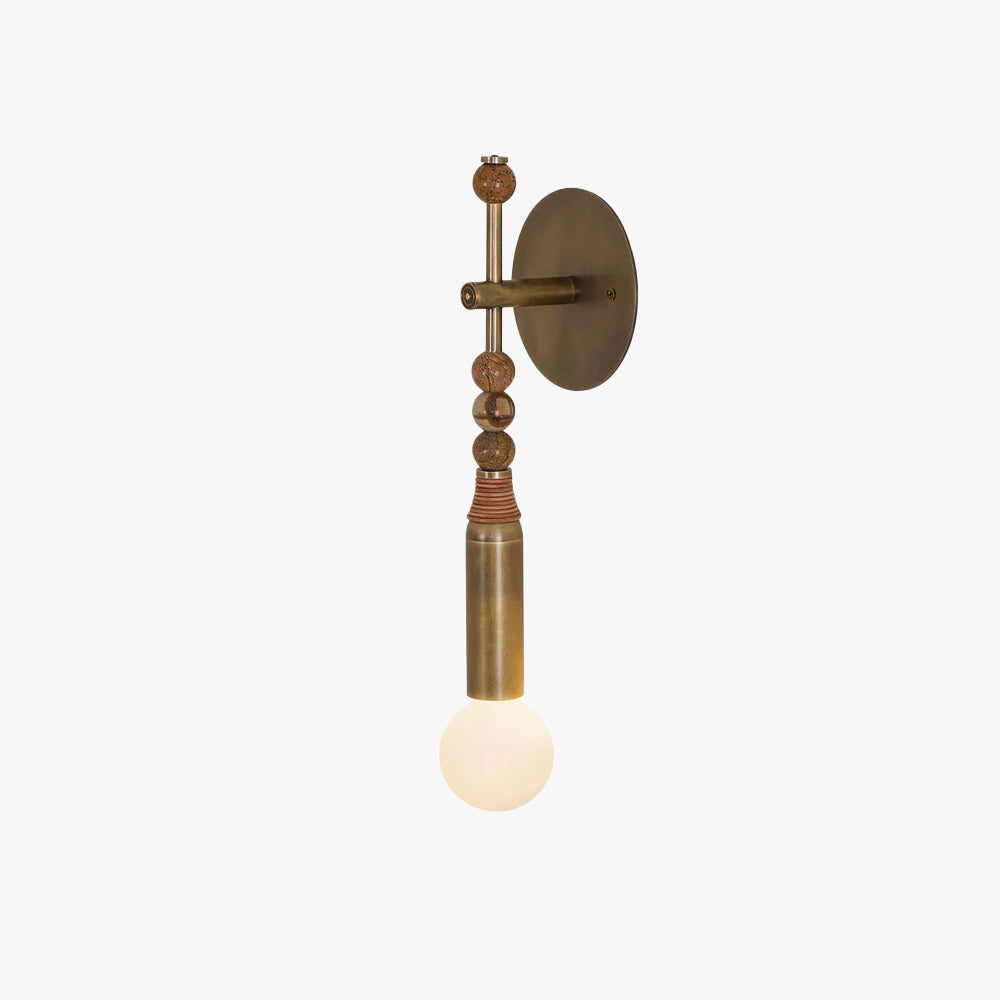 Epoch Vintage Unusual Marble Wall Light Fixture Bedroom Hallway