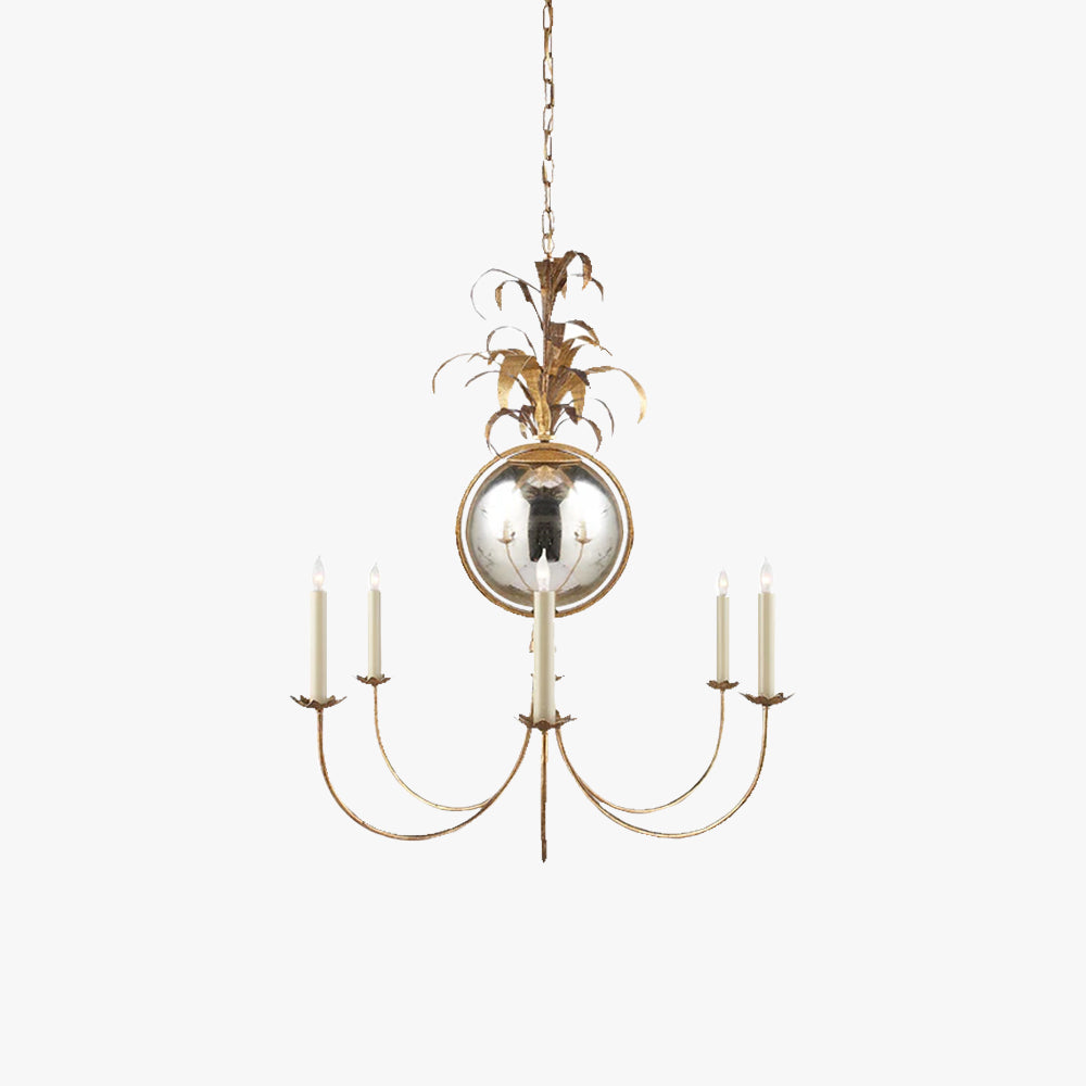 Silva Vintage Metal Brass Pendant Light Dining Room Bedroom