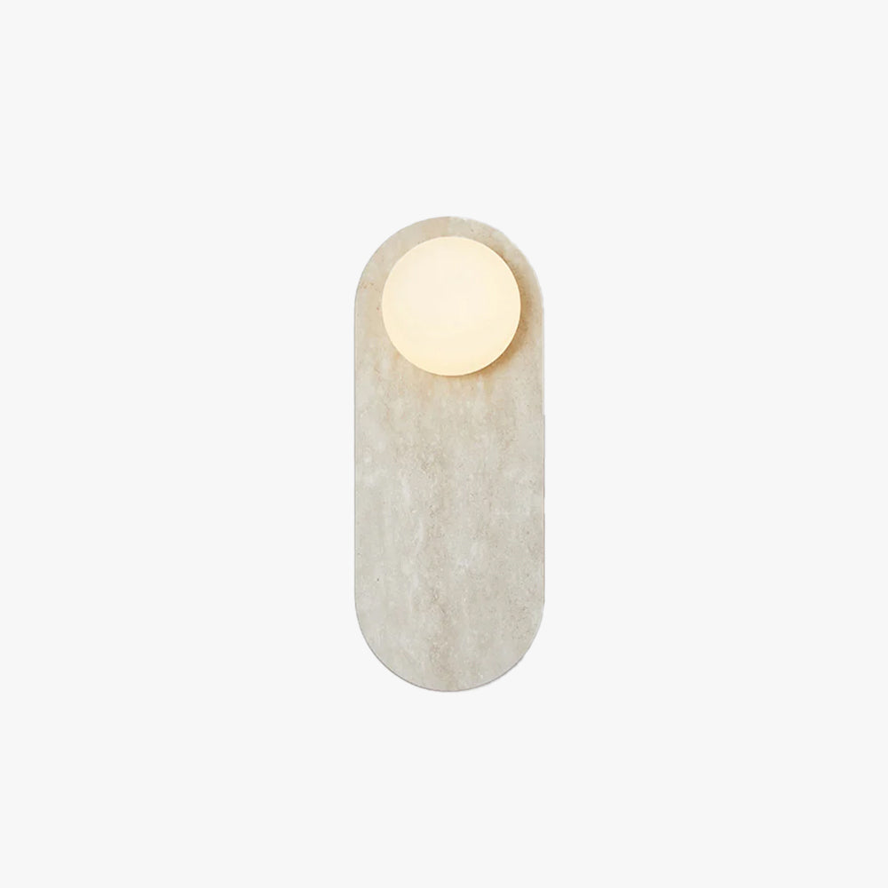 Aria Minimalism Metal Glass Wall Lamp Dining Room Bedroom