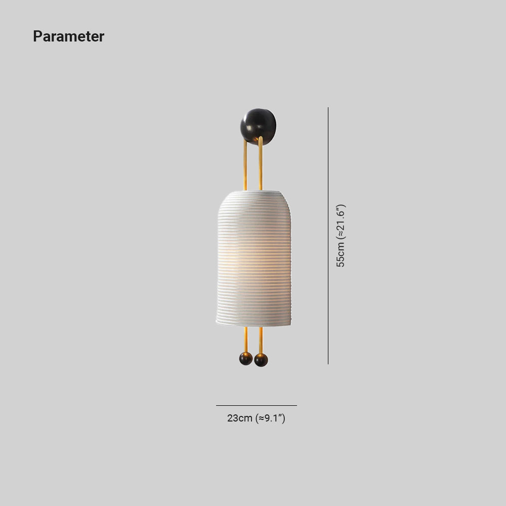 Silva Metal Glass White Wall Lamp Dining Room Bedroom