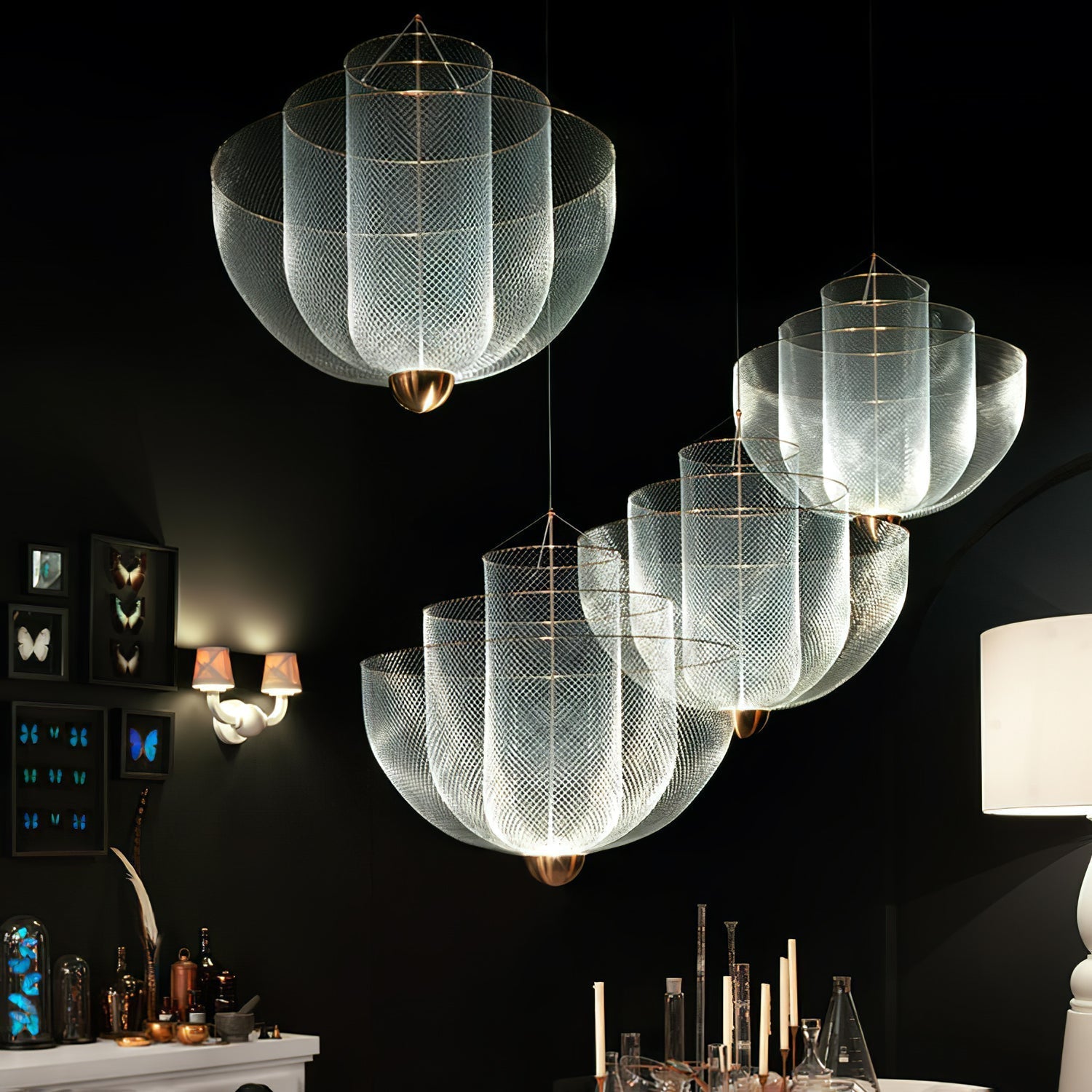 Meshmatics Hanging lamp - Blowlighting
