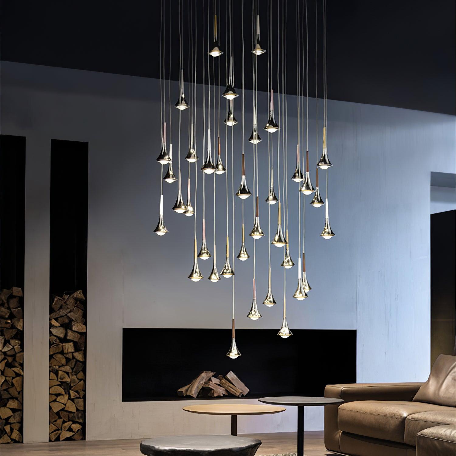 Rain Multi Pendant Light - Blowlighting
