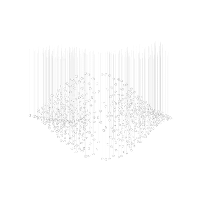 Raw Artistique Luxe Cristal Personnalisable Lustre