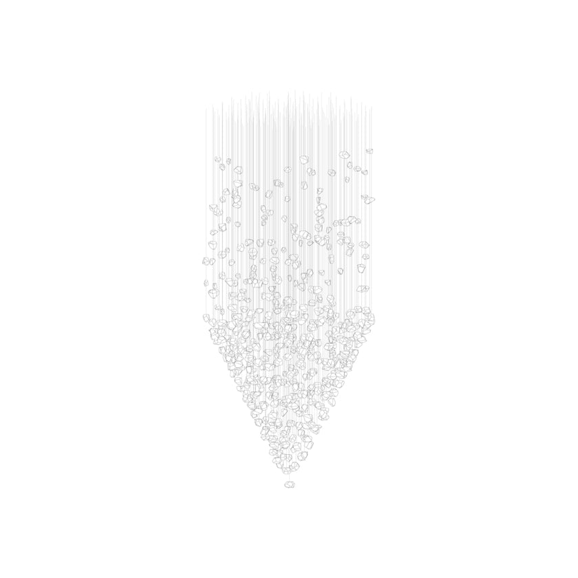 Raw Artistique Luxe Cristal Personnalisable Lustre