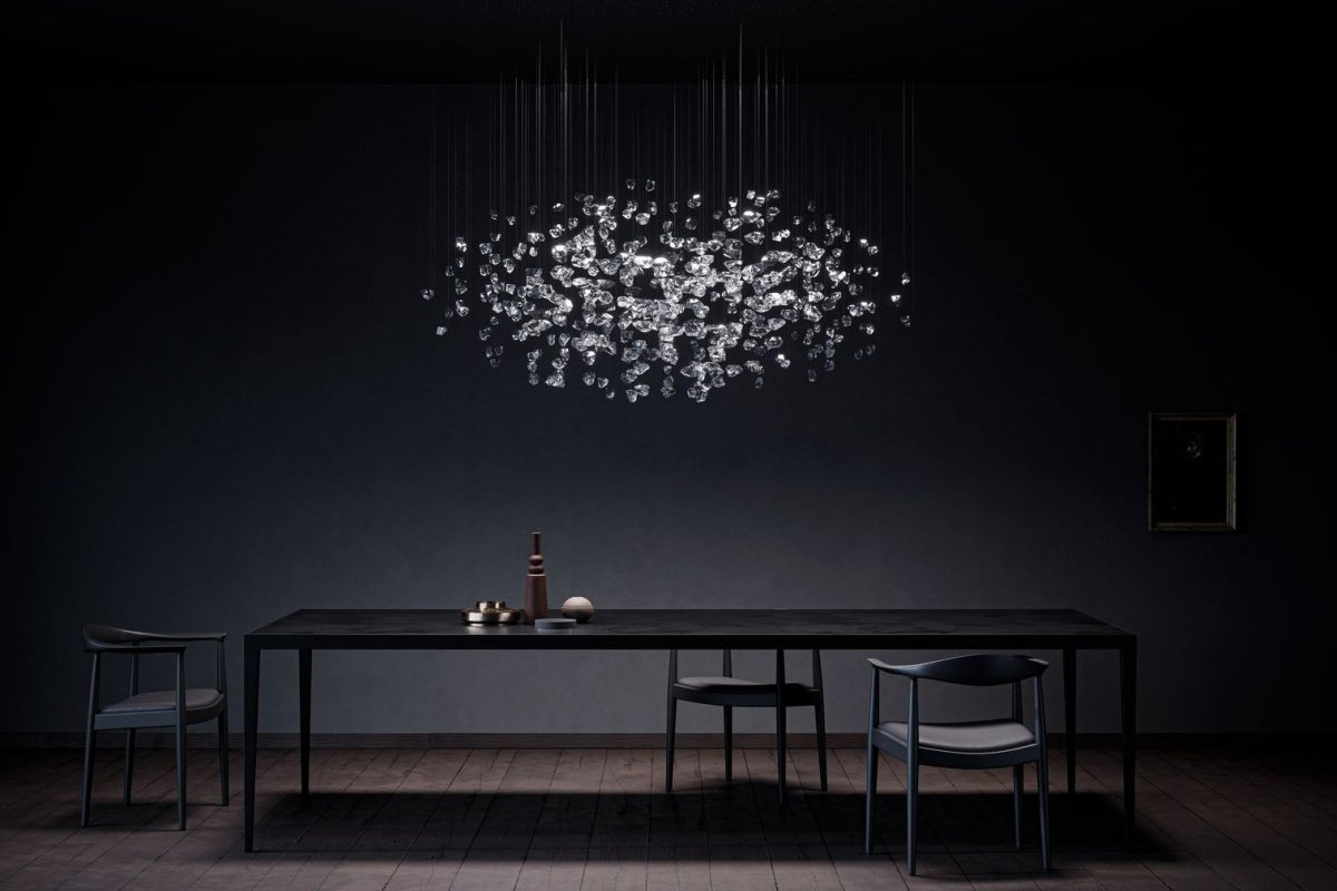 Raw Artistique Luxe Cristal Personnalisable Lustre