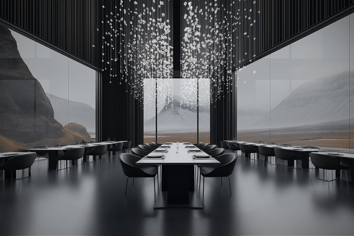 Raw Artistique Luxe Cristal Personnalisable Lustre