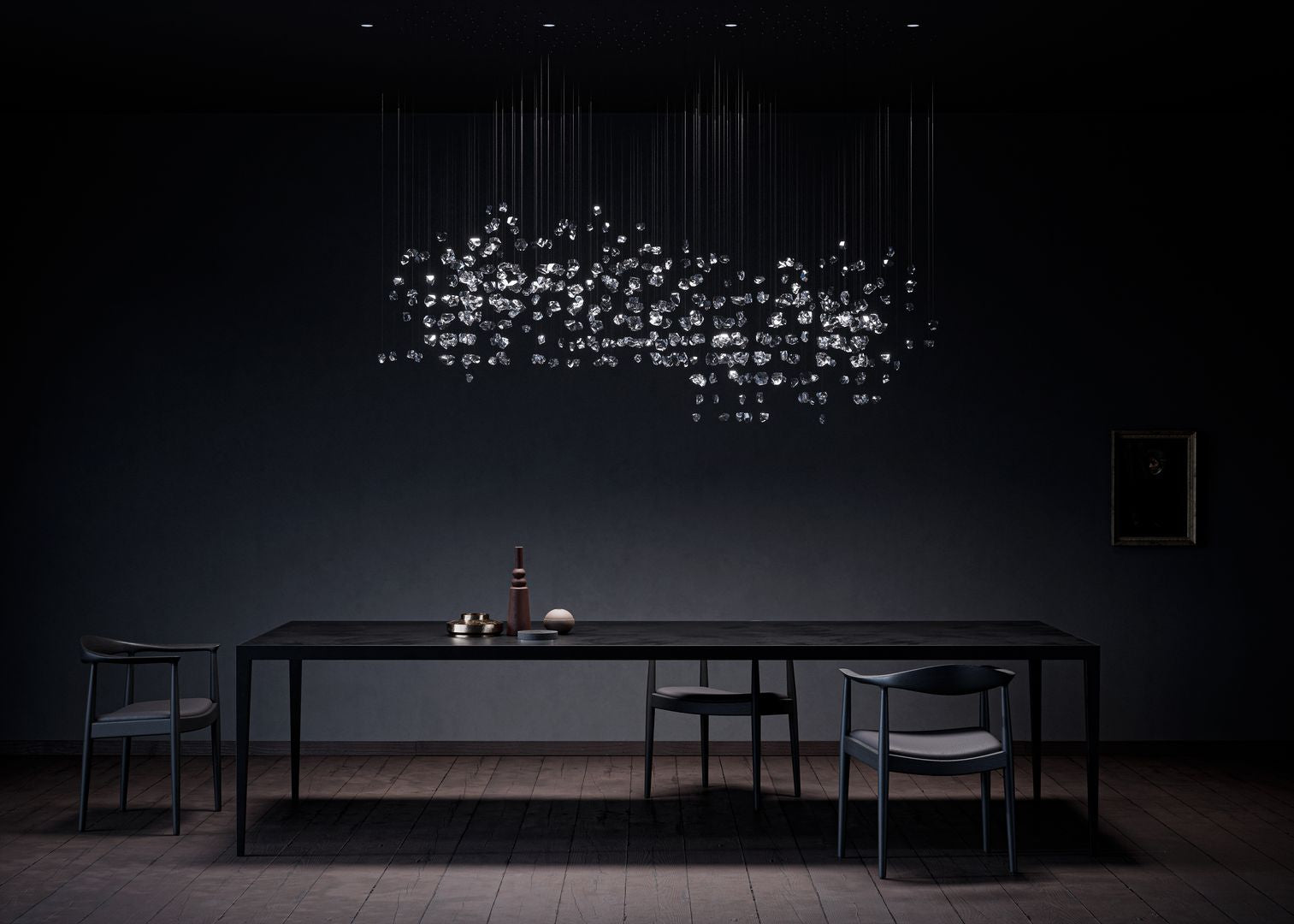 Raw Artistique Luxe Cristal Personnalisable Lustre