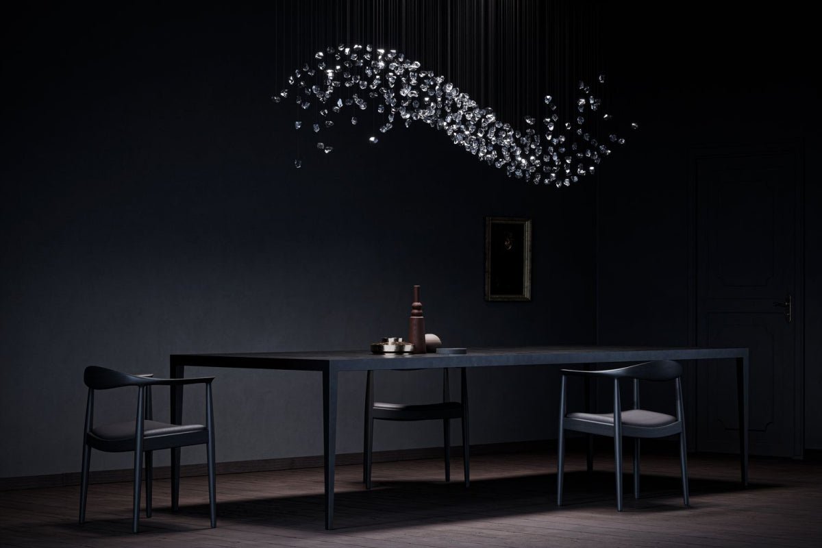 Raw Artistique Luxe Cristal Personnalisable Lustre
