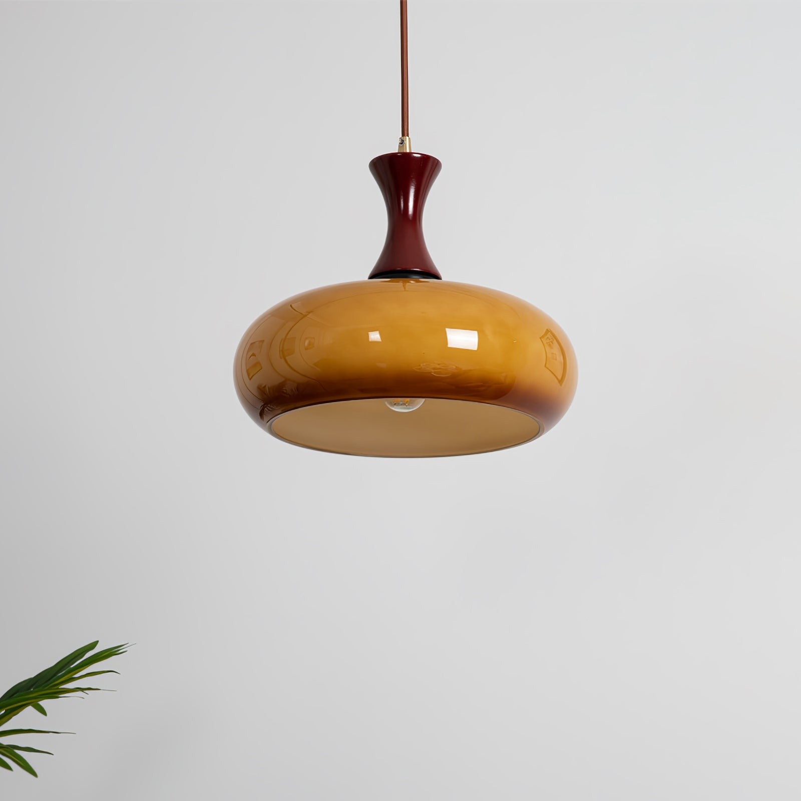 Arisha Vintage LED Verre Suspension Salon