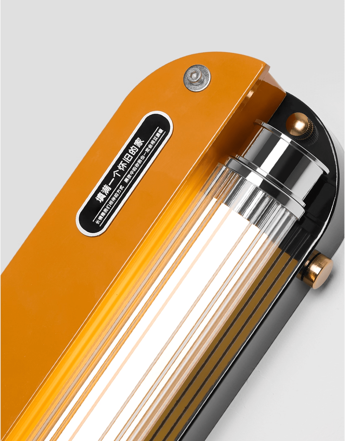 Edison Marlo Acrylique Métal Applique Murale Lampe