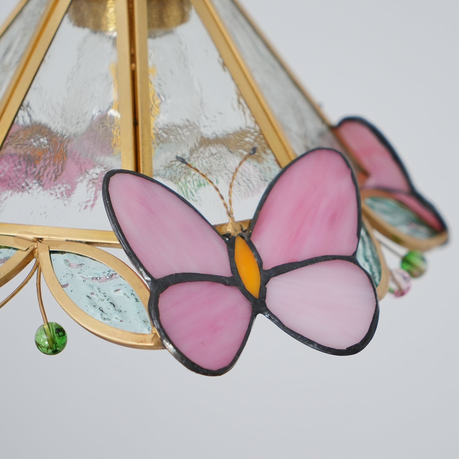 Tiffany Retro Butterfly Pendant Light - Letslighting