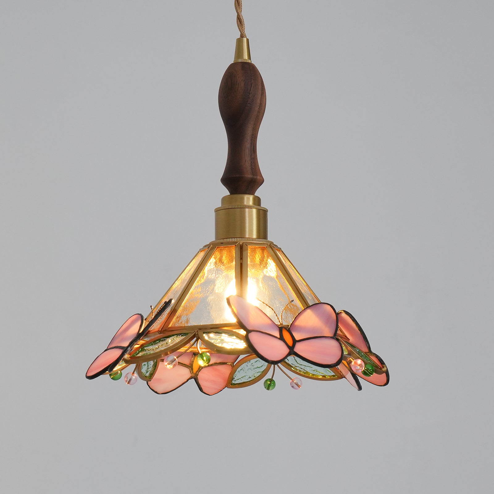 Tiffany Retro Butterfly Pendant Light - Letslighting