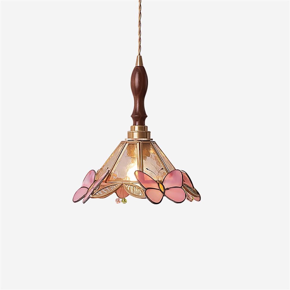 Tiffany Retro Butterfly Pendant Light - Letslighting