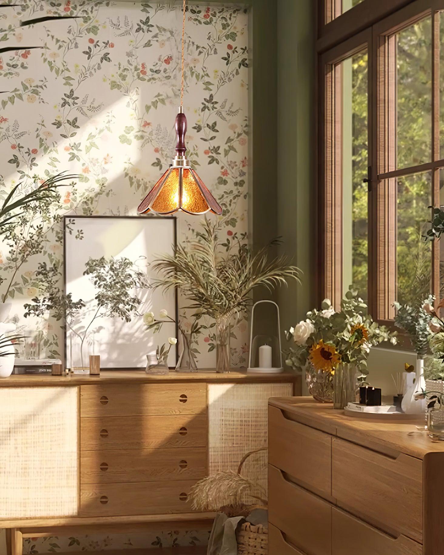 Tiffany Retro Butterfly Pendant Light - Letslighting