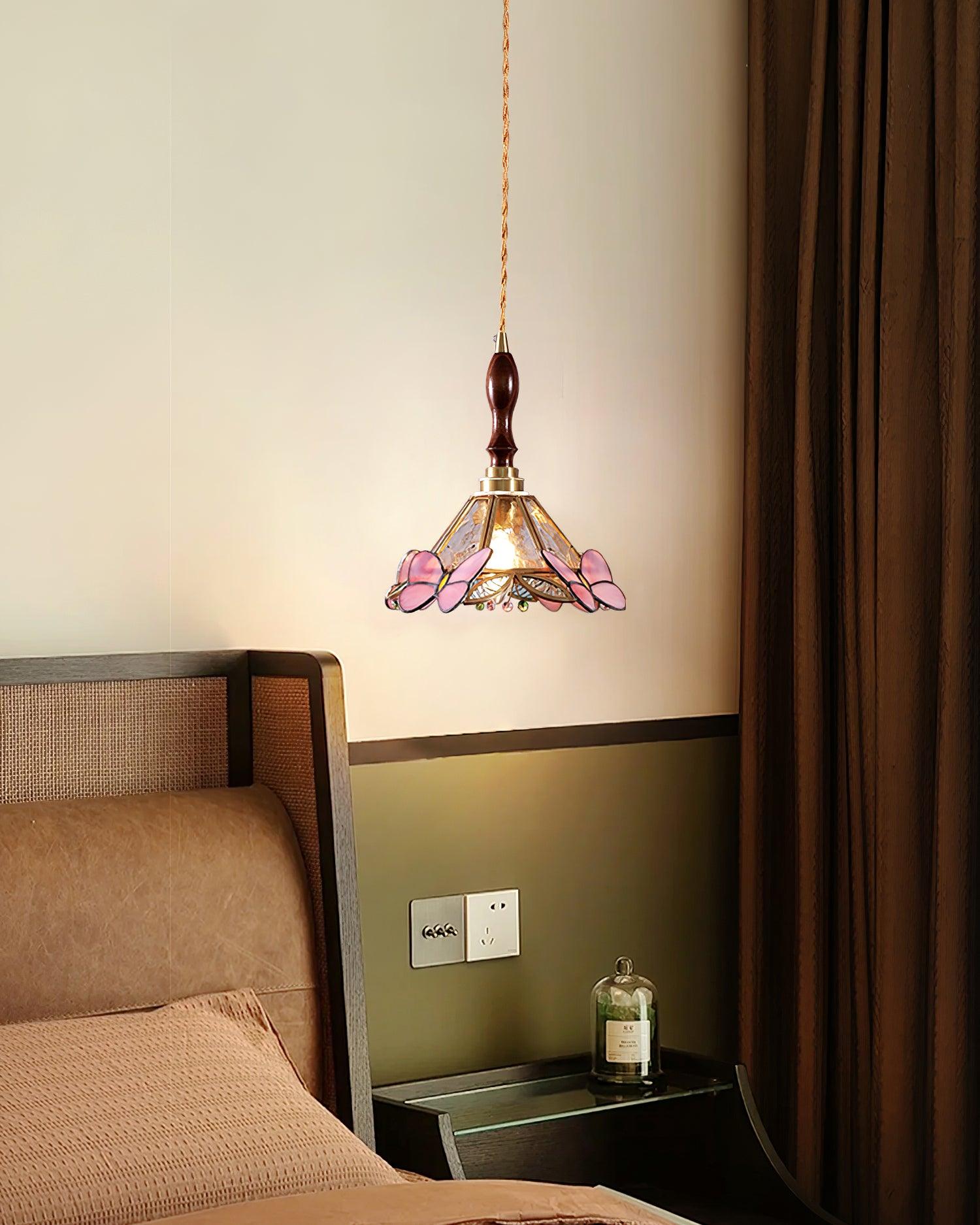 Tiffany Retro Butterfly Pendant Light - Letslighting