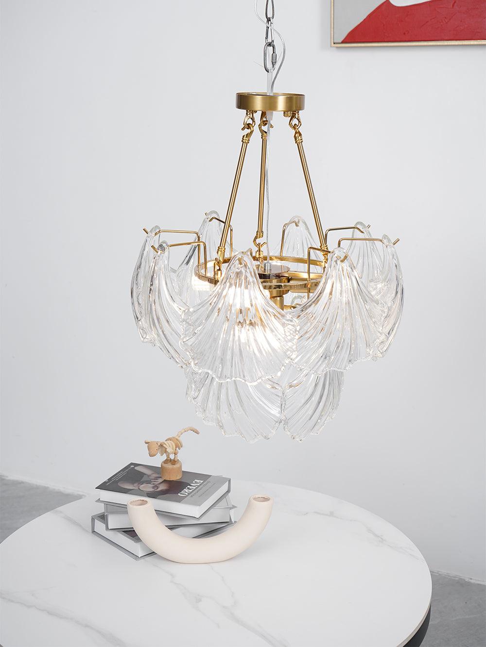 Ribbed Shell Ceiling light - Blowlighting