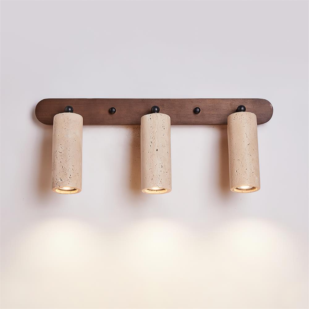 Solaro Wall Lamp Spotlight Travertine - Letslighting