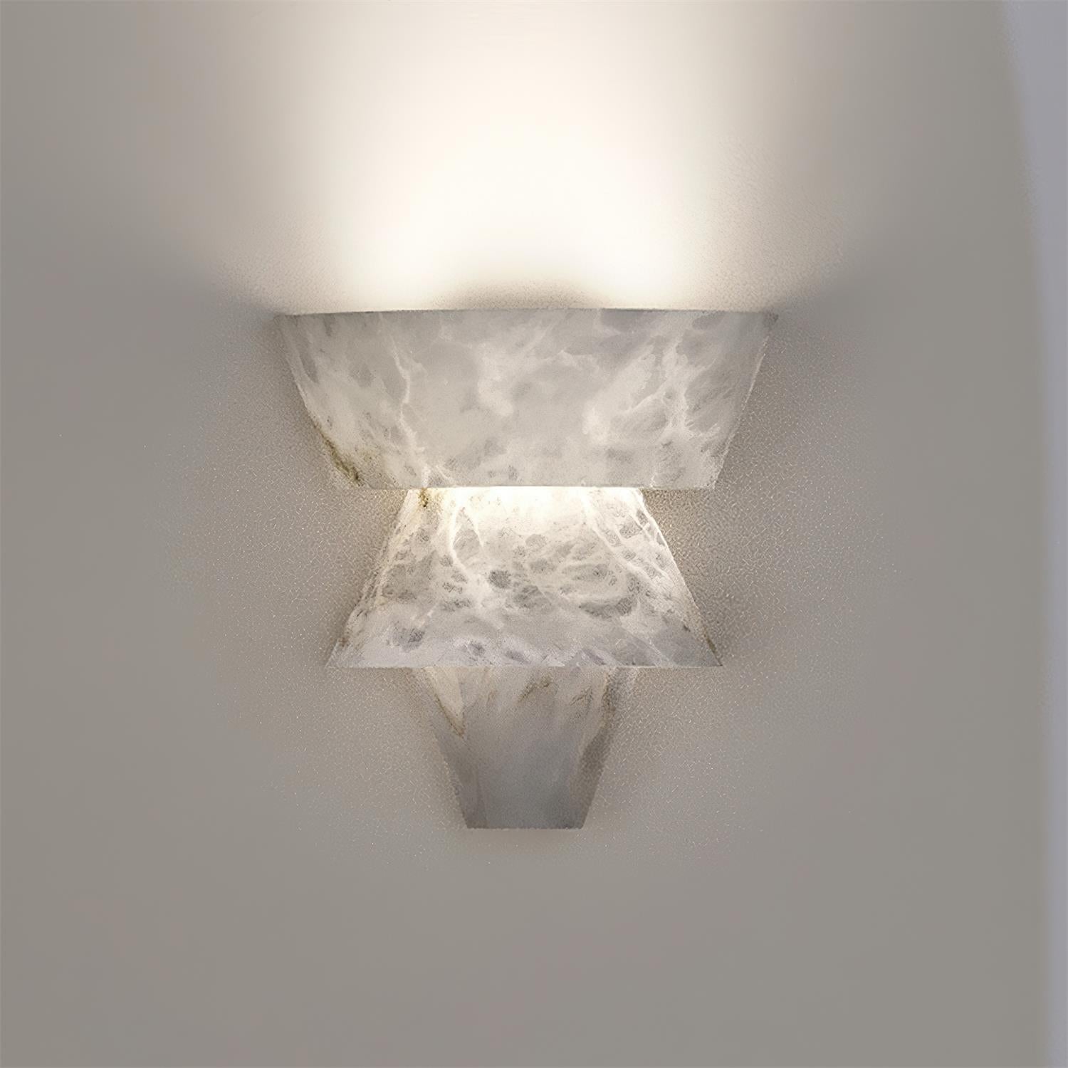 Elyon Elegant White Alabaster Wall Lamp - Letslighting