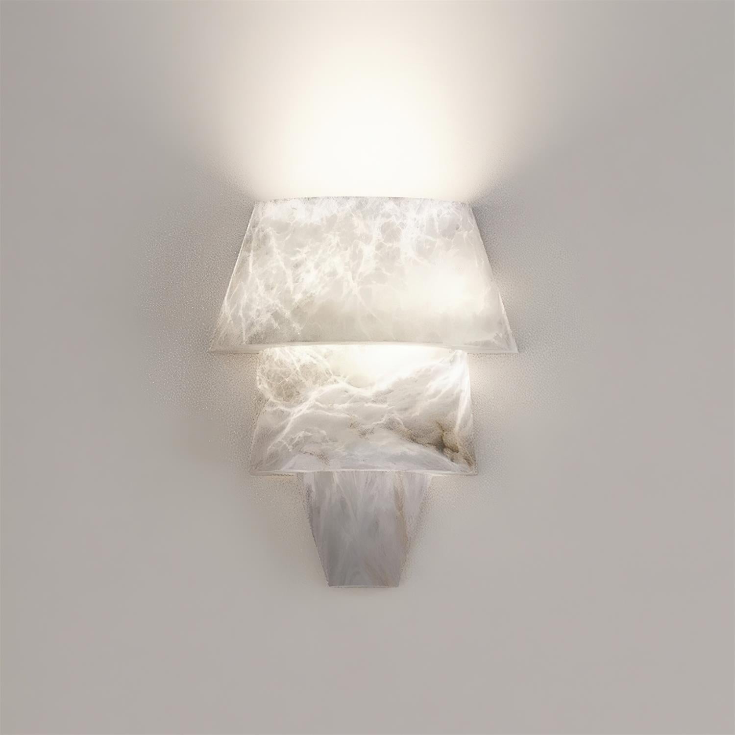 Elyon Elegant White Alabaster Wall Lamp - Letslighting