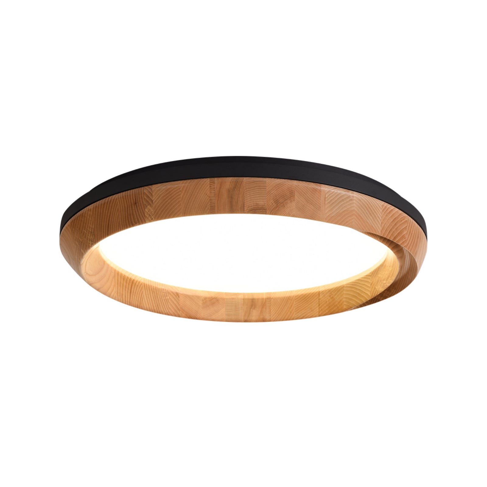 Ripple Wood Ceiling Light - Blowlighting