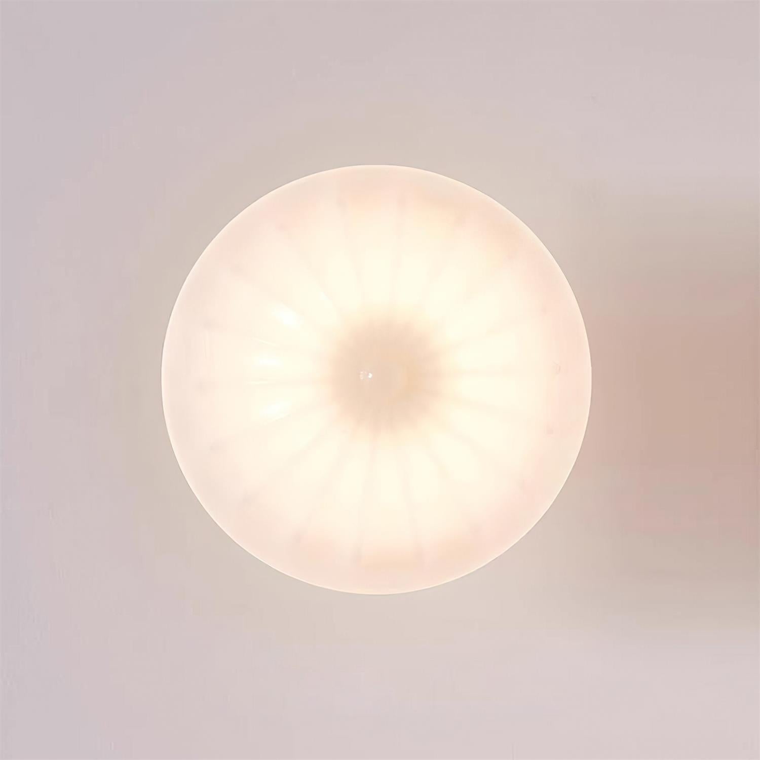 Evola Vintage Opal Glass Ceiling Light - Letslighting