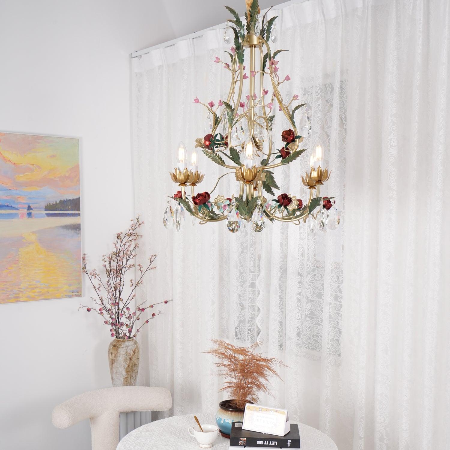 Rose Love Chandelier - Blowlighting