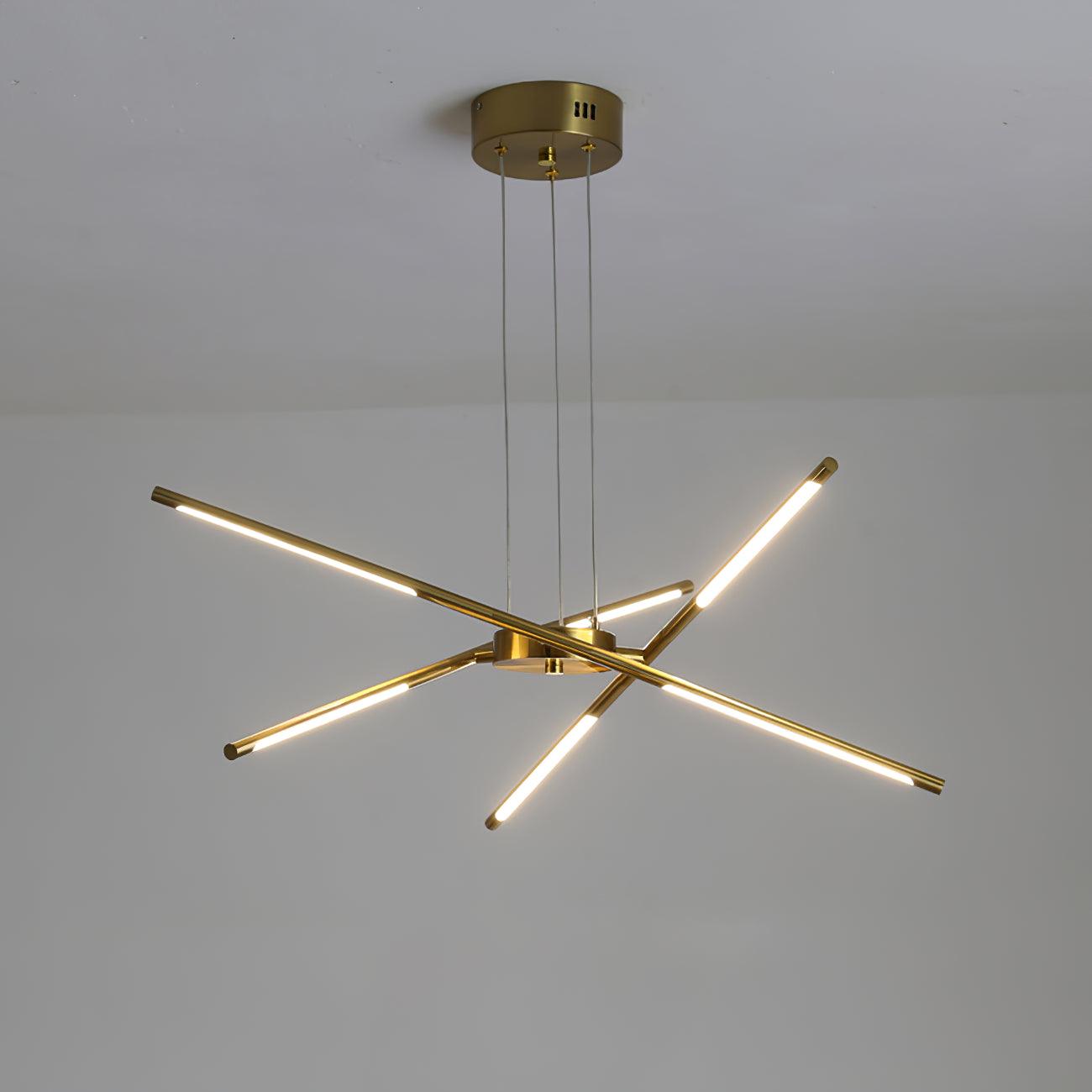 Rotatable LED Chandelier - Blowlighting