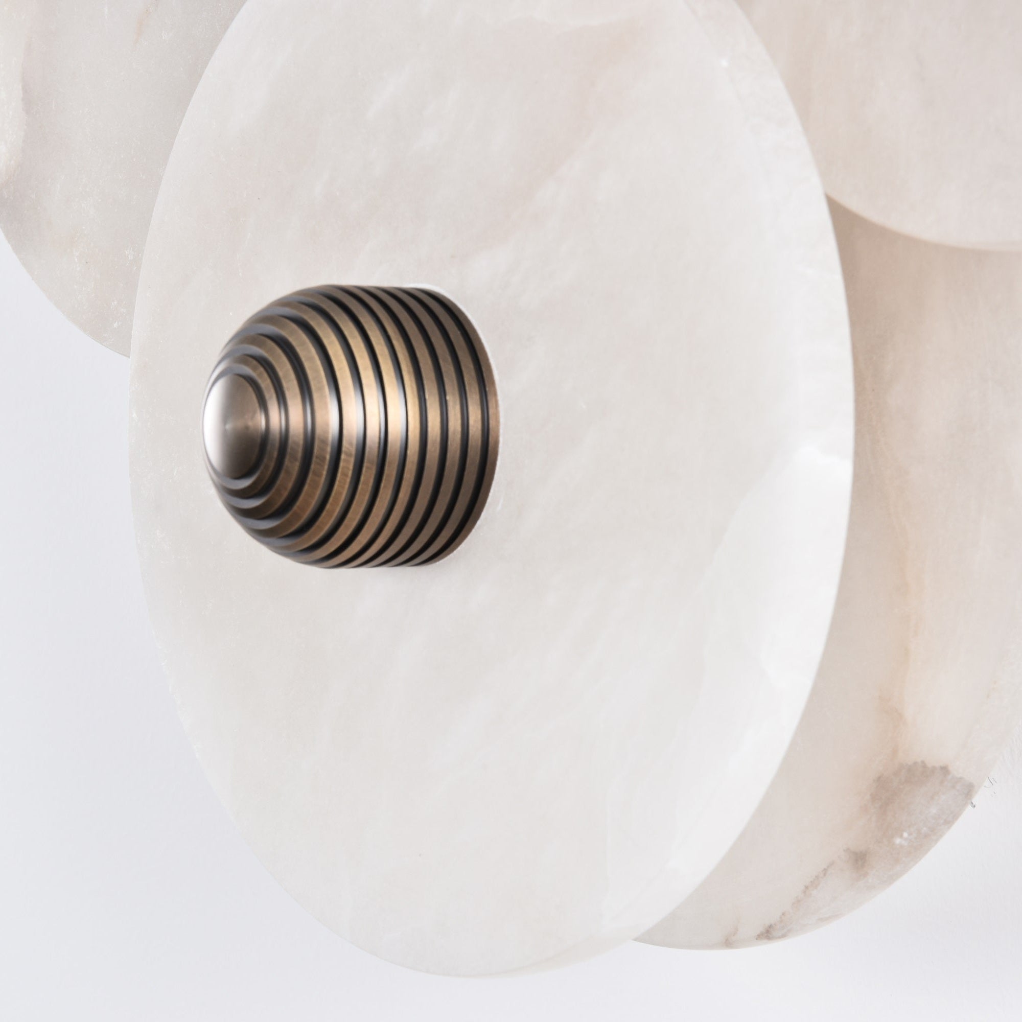 Selene Minimalist Alabaster Ceiling Light - Blowlighting