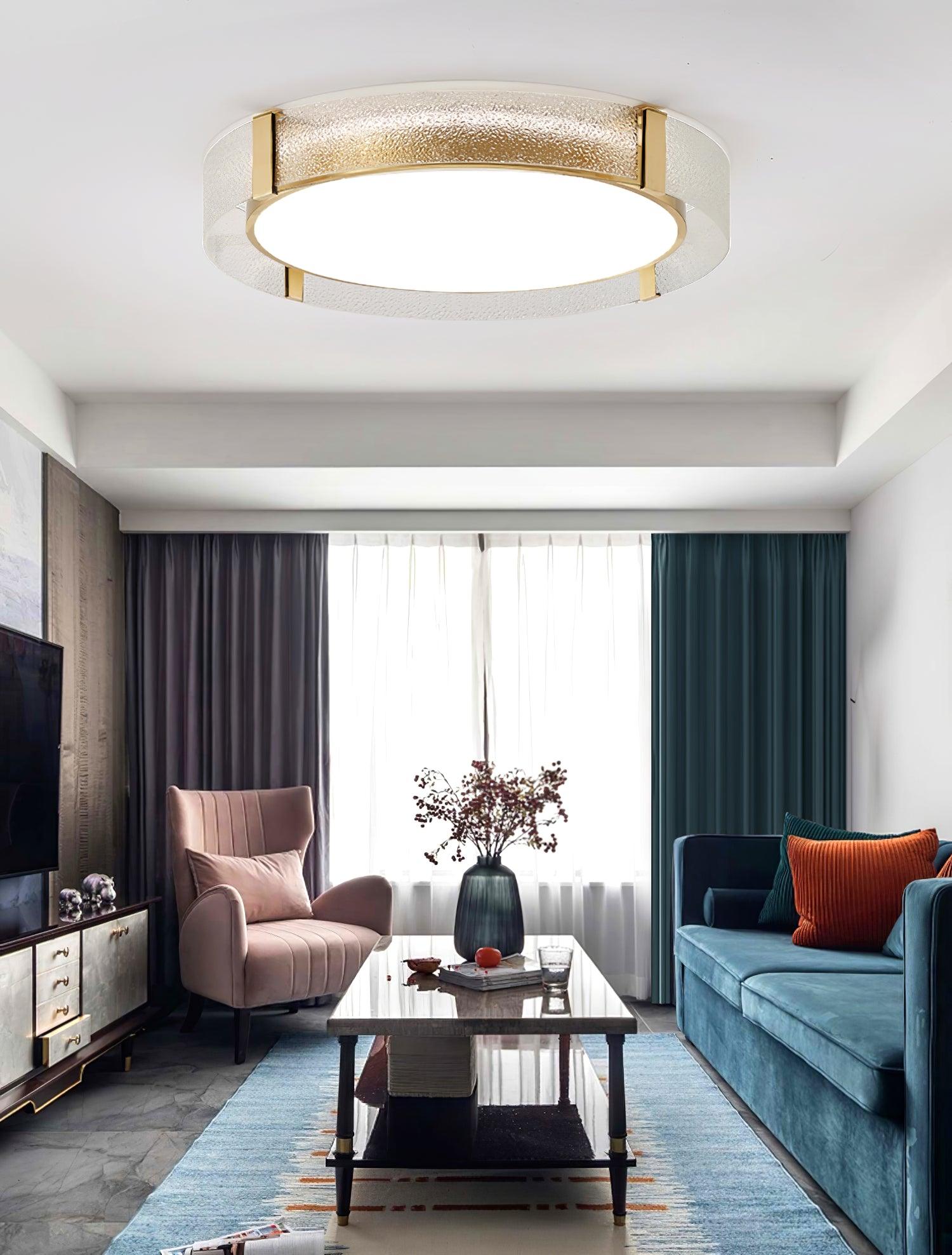 Round Low Profile Ceiling Light - Blowlighting