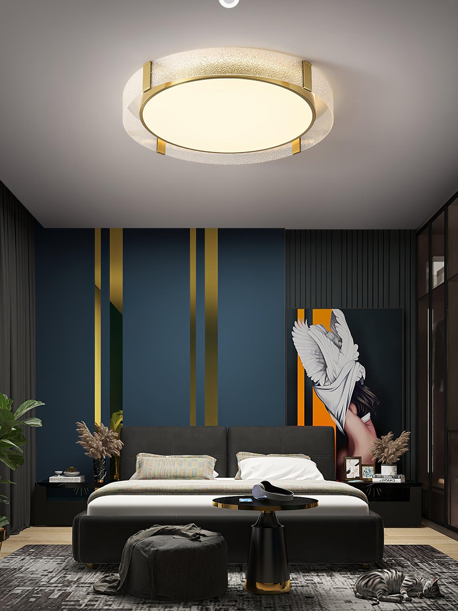 Round Low Profile Ceiling Light - Blowlighting