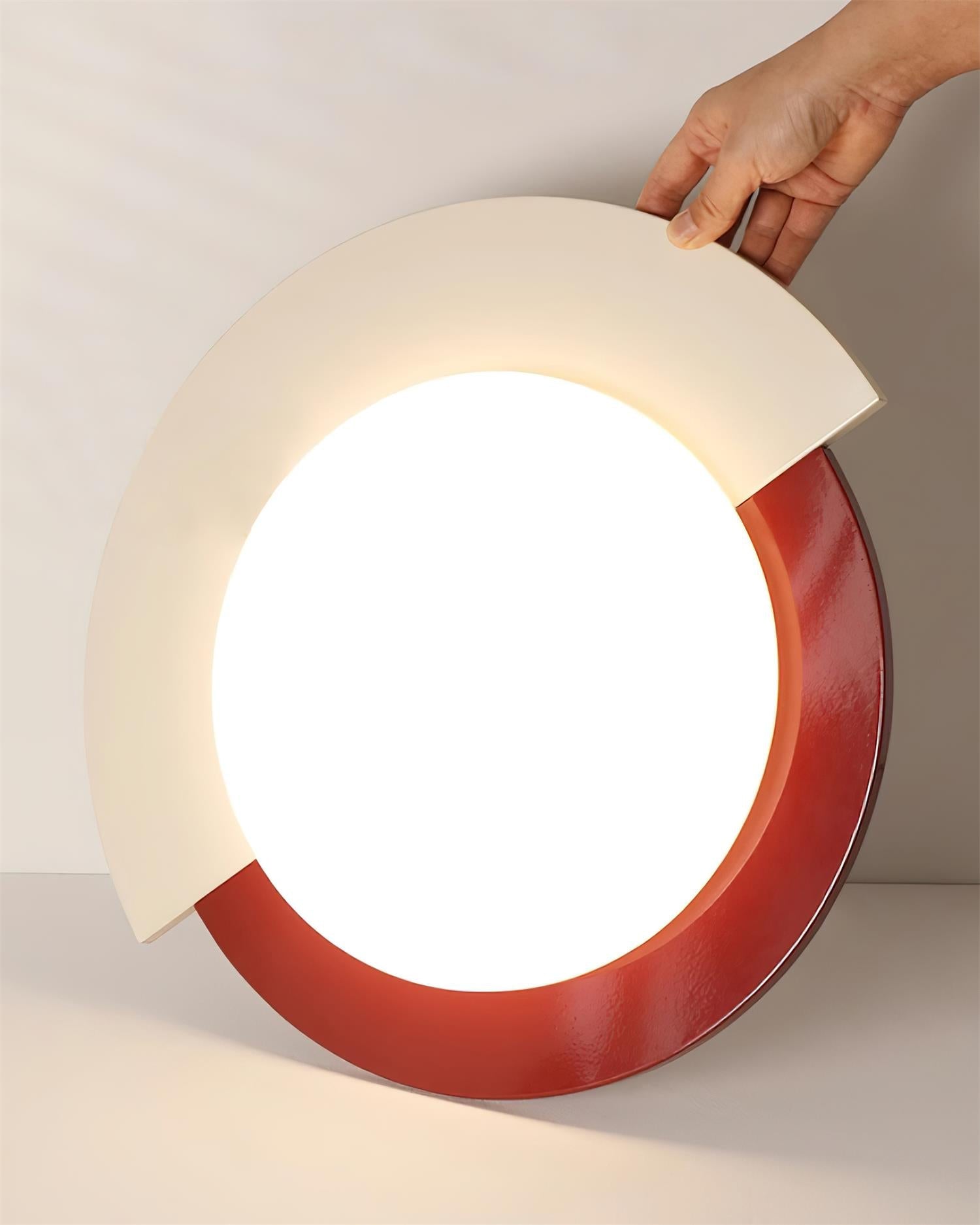 Toina Ceiling Light Round Two Tone Modern Minimalist - Letslighting