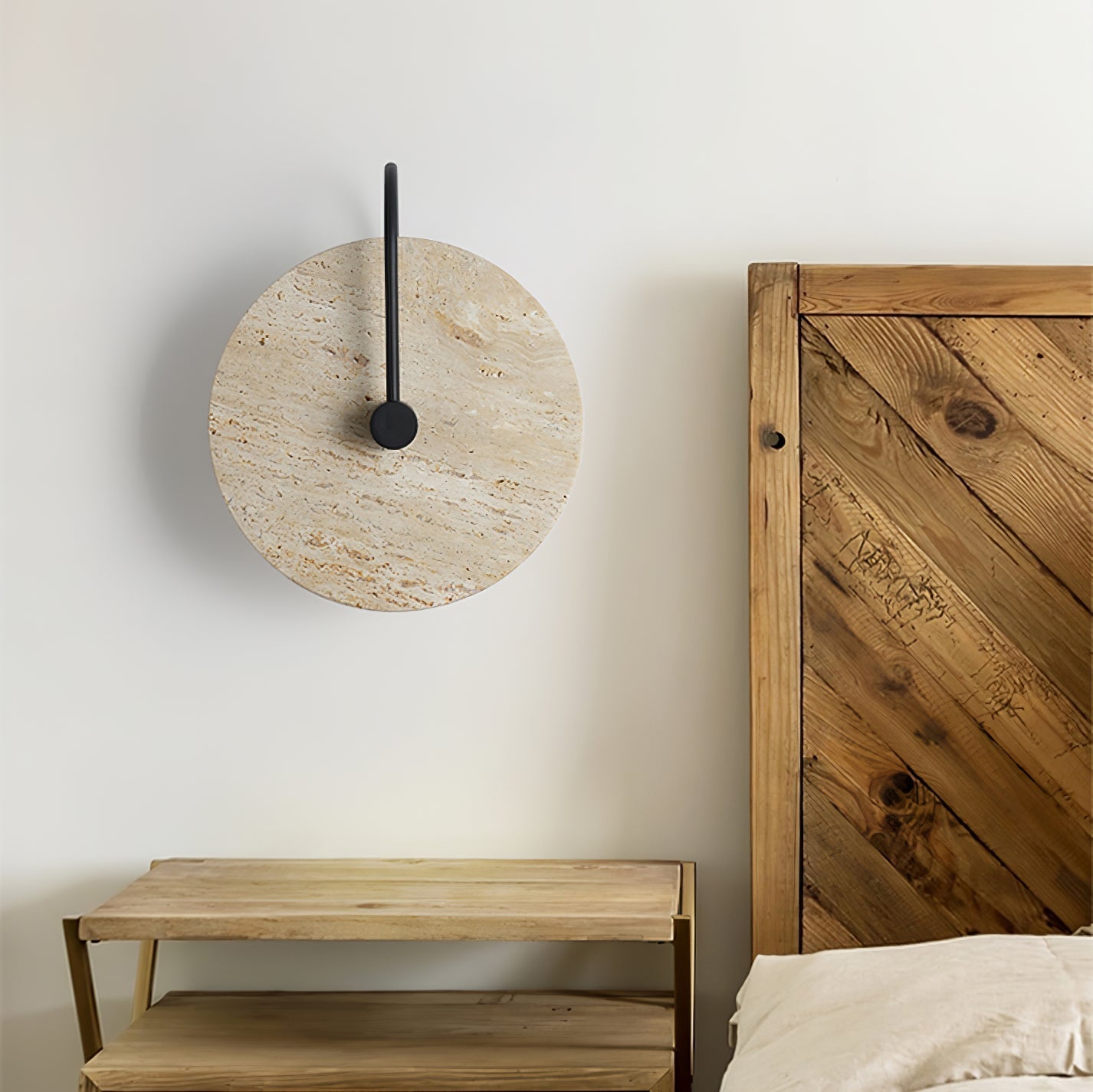 Kara Travertine Wall Light - Letslighting