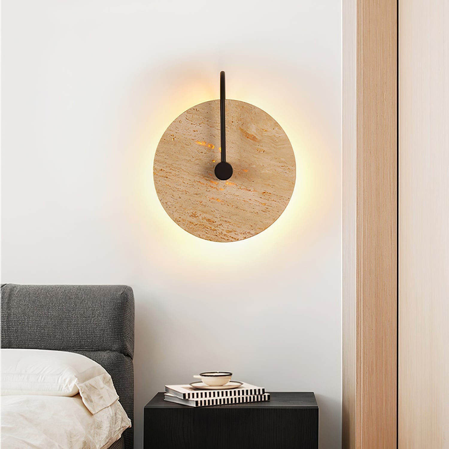 Kara Travertine Wall Light - Letslighting