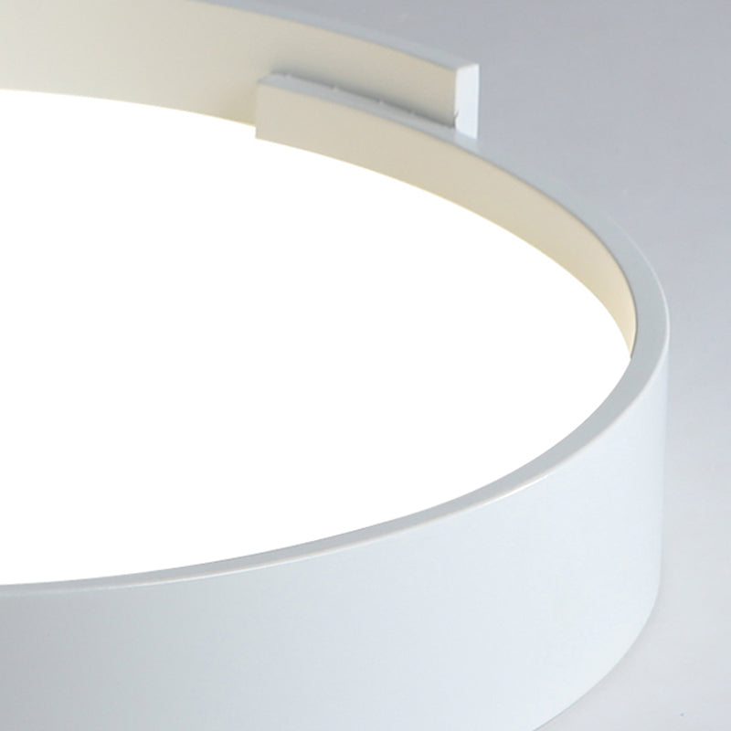 Arisha Plafonnier Rond Moderne, Métal/Acrylique, Blanc/Gris/Vert/Doré, Salon