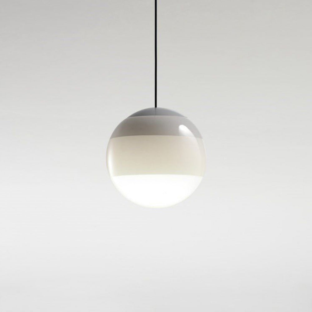 Valentina Suspension Bulle Moderne Verre, Noir/Gris/Bleu/Rose, Salon