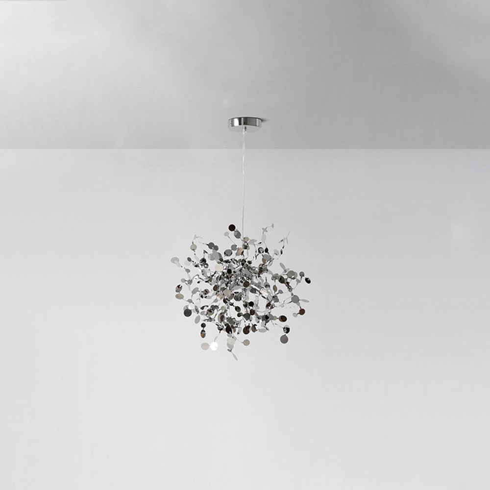 Olivia Suspension Divergence Inhabituelle, Acier Inoxydable, Or/Argent, Salle à Manger/Salon