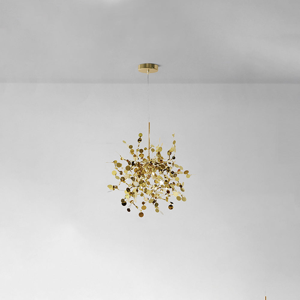 Olivia Suspension Divergence Inhabituelle, Acier Inoxydable, Or/Argent, Salle à Manger/Salon