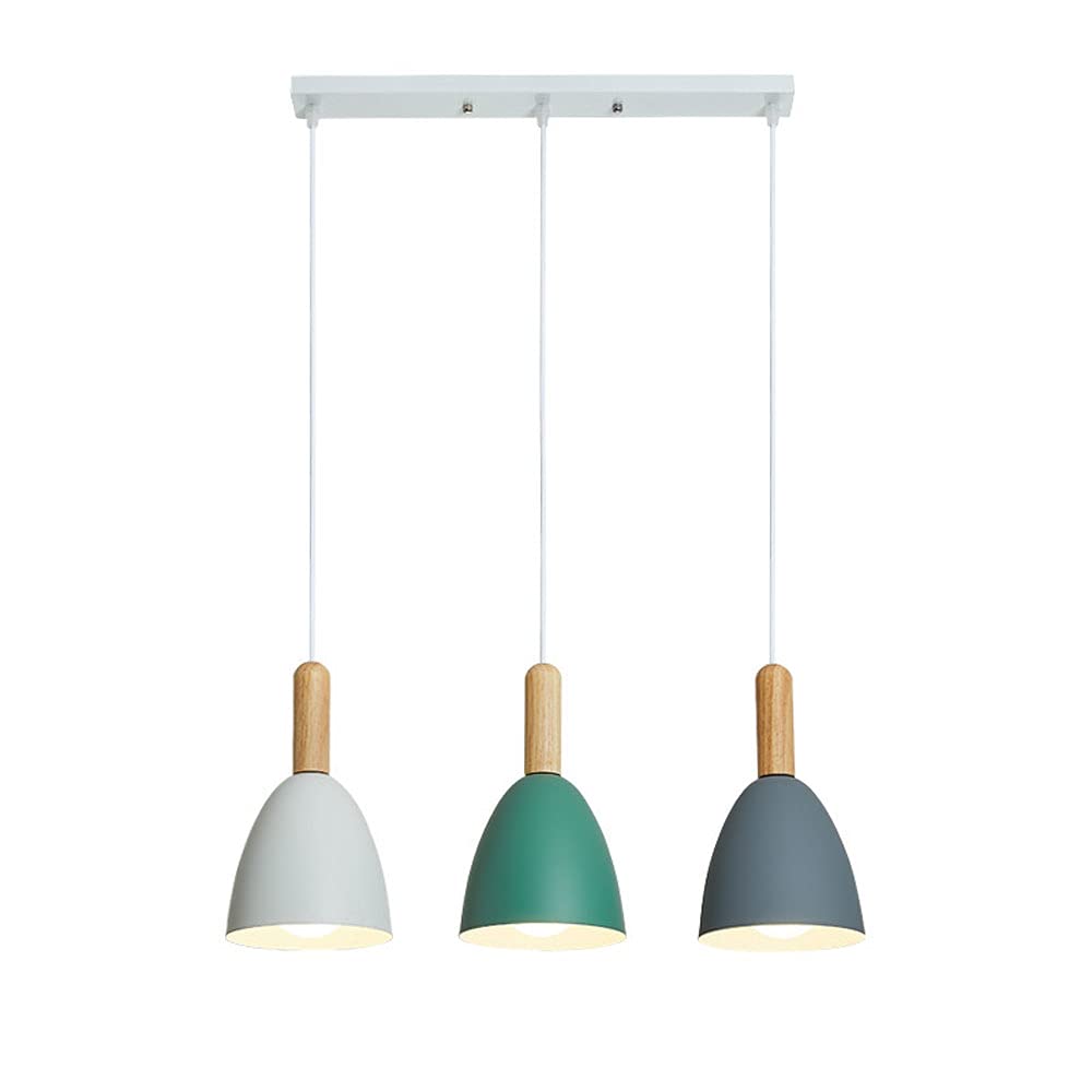Valentina Moderne Minimaliste LED Suspension Métal/Bois Salon/Chambre à coucher