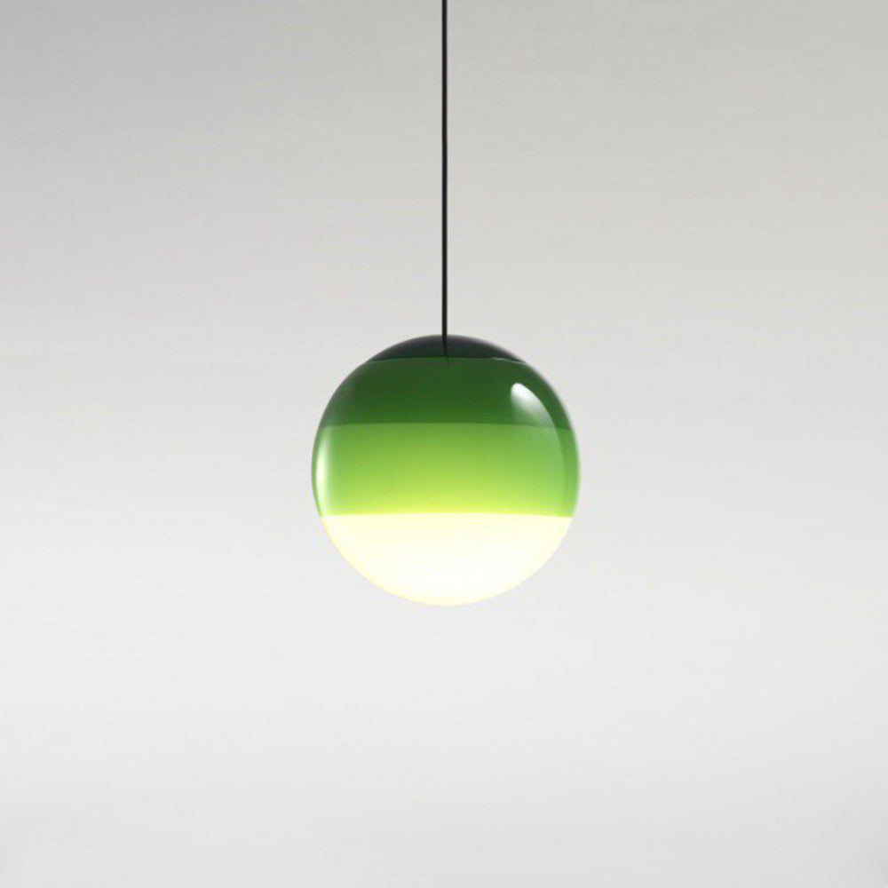 Valentina Suspension Bulle Moderne Verre, Noir/Gris/Bleu/Rose, Salon