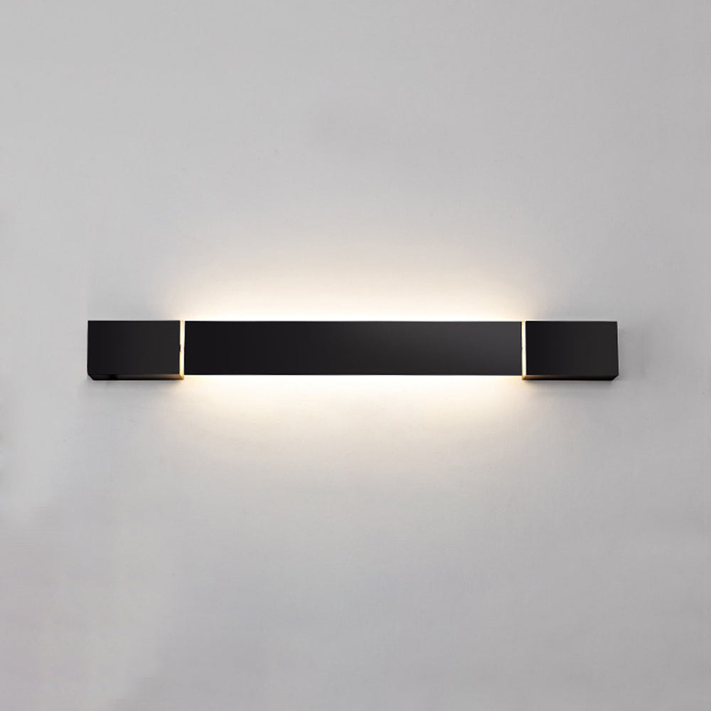Ray Applique Murale Orientable à 350 Degrés Linéaire Moderne, Métal/Acrylique, Noir, Salon/Cuisine