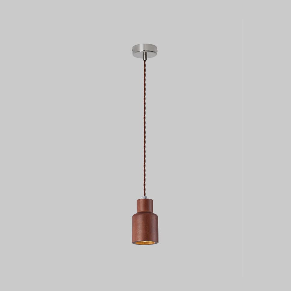 Muto Cottage Installer LED Suspension Bois Cuisine/Chambre à coucher