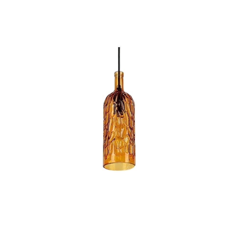 Valentina Vintage Suspension Bouteille de vin Métal/Verre Salon/Chambre à coucher