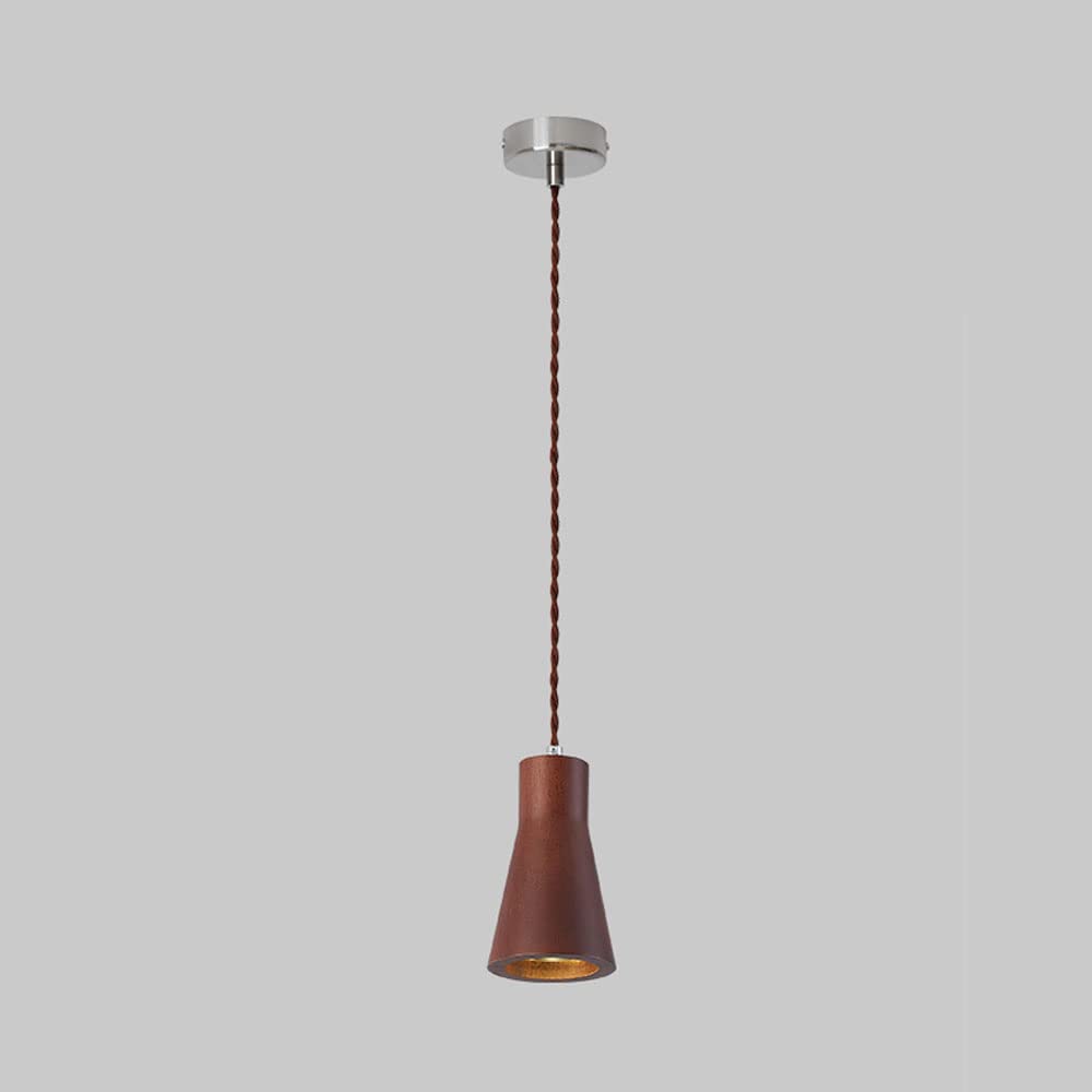 Muto Cottage Installer LED Suspension Bois Cuisine/Chambre à coucher