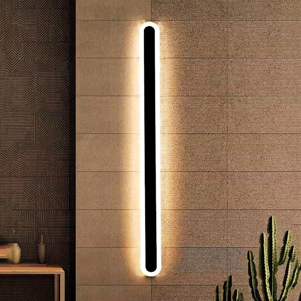 Ray Applique Murale Extérieur Ovral Linéaire Minimaliste