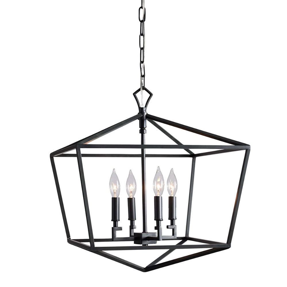 Silva Design Suspension Noir/Laiton/Gris Métal Chambre À Coucher