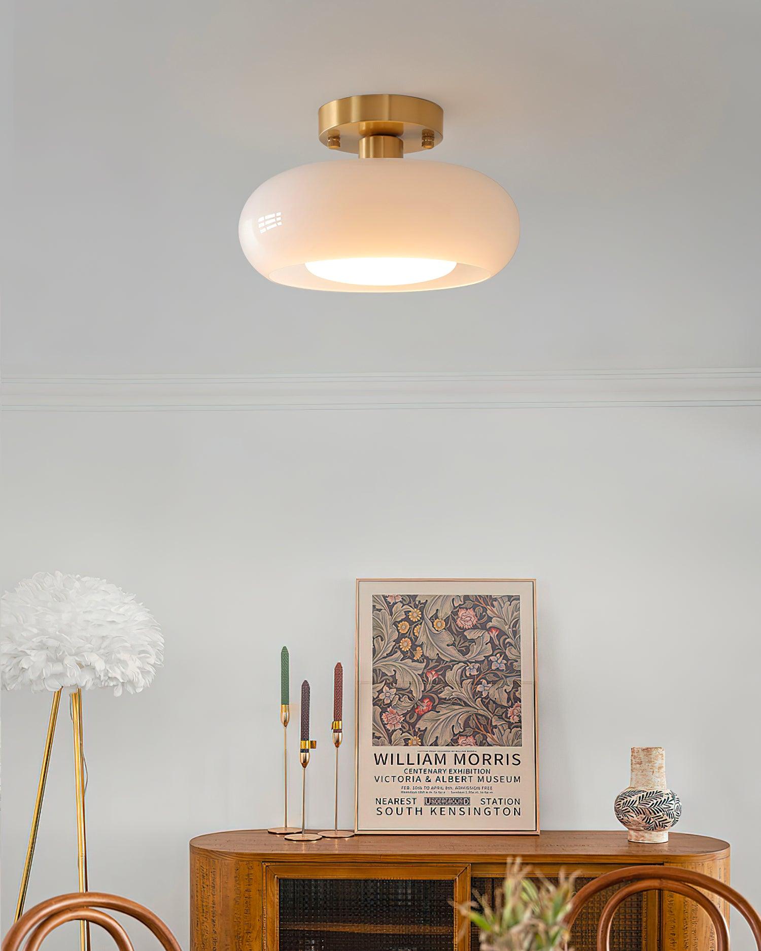 Aveline Glass Ceiling Light - Letslighting
