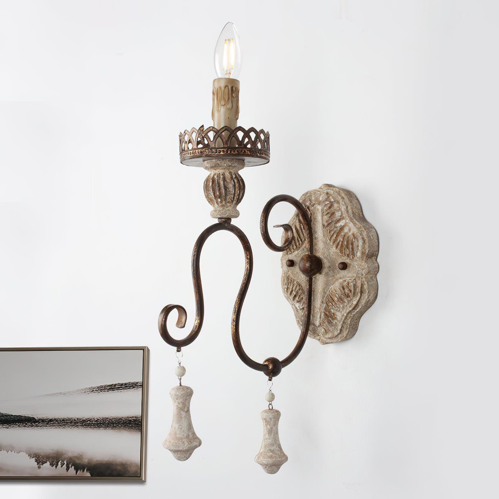 Zodorila Vintage Industrial Metal Sconce Wall Lamp - Lamp Copper